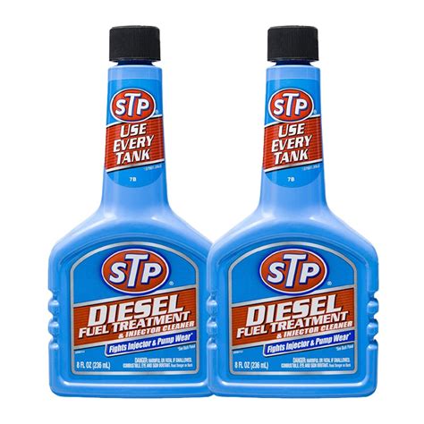STP Diesel Fuel Treatment and Injector Cleaner (236 ml, 2 Pieces) (DFT2 ...