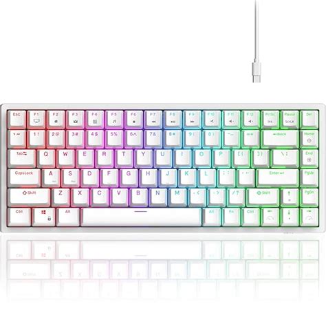 Amazon.in: Buy RK ROYAL KLUDGE RK84 Wired RGB 75% Hot Swappable ...