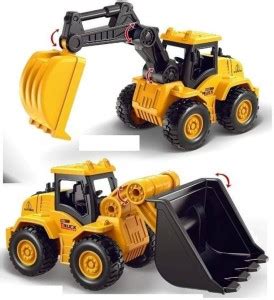WONDER CREATURES Exclusive Construction Vehicles for Kids Set of 2 ...