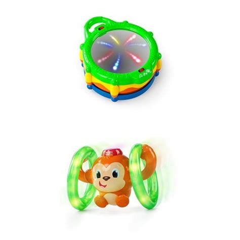 Bundle: Bright Starts Baby Light Up Drum and Roll & India | Ubuy