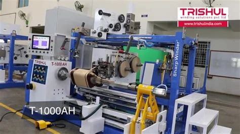 HV Coil Winding Machine - T-600AWD Distribution Transformer Winding ...