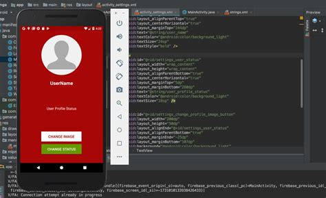 Image result for Android Studio Text Post