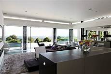 Glass Walled Rooms by Contemporary Home Open To Panoramic Views Glass Walled Rooms