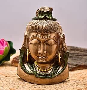 Buy HNH CRAFTS Polyresin Shiv Ji Murti for Pooja Room Figurines Idol ...