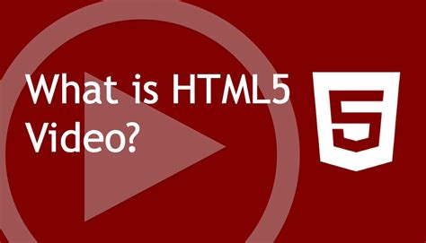 HTML5 Video Tutorial 的图像结果