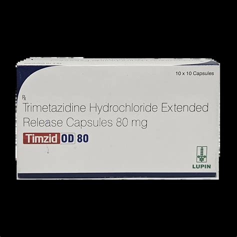 TIMZID OD 80MG CAPSULE 10'S Price, Uses, Side Effects & Substitutes ...