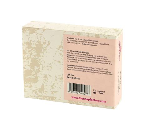 The Soap Factory Artisan Collection Pink Clay Soap - 3.5 oz - Deep ...