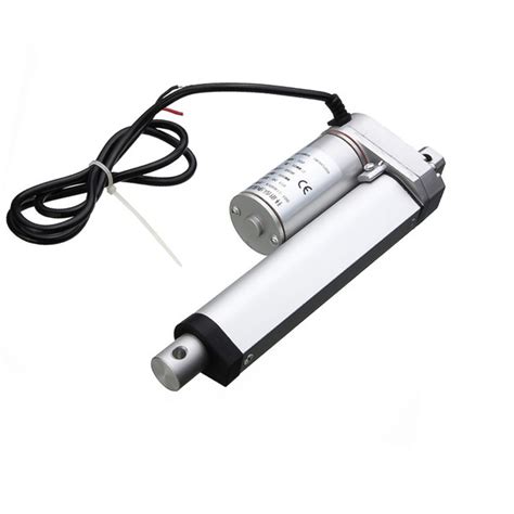 Linear Actuator 100mm Stroke, 1500N Force, 7mm/s Speed, 12V DC High-To ...