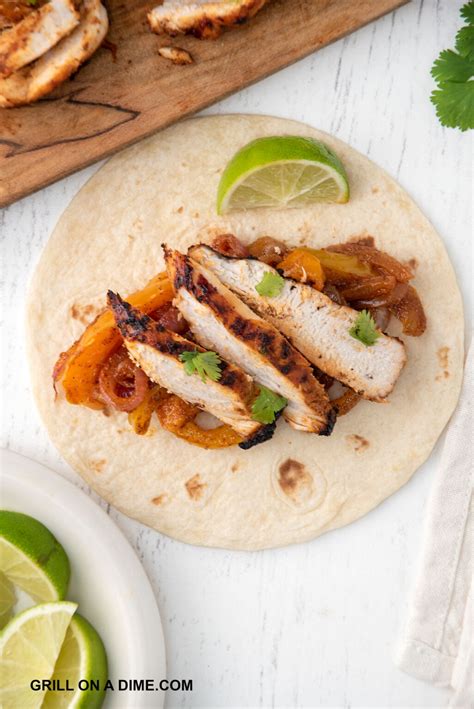 Chicken Fajita Marinade - grillonadime.com