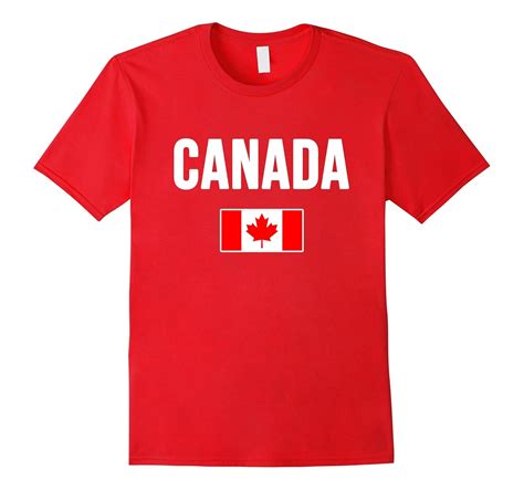CANADA T-shirt Canadian National Country Flag Tee Maple Leaf-CL – Colamaga