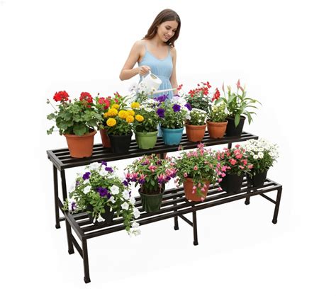 IRON LANDS OAK 2 Step 37 Spectacular 3 Feet Heavy Duty Metal Perfect ...