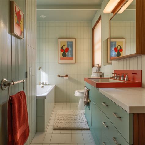 The Secrets To Creating A Timeless Mid-Century Modern Bathroom - Edward ...