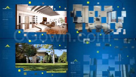 房地产项目宣传建筑公司在线推广视频广告-AE模板下载 | CG资源网
