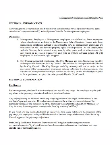 Ops Management Compensation Plan 的图像结果