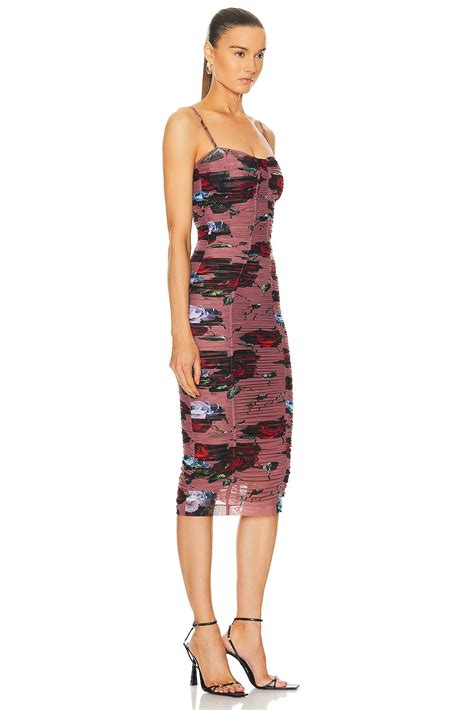Dolce & Gabbana Slip Sheer Dress in Rose Vintage | FWRD