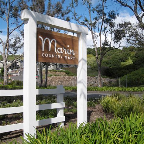 Marin Country Mart Identity on Behance