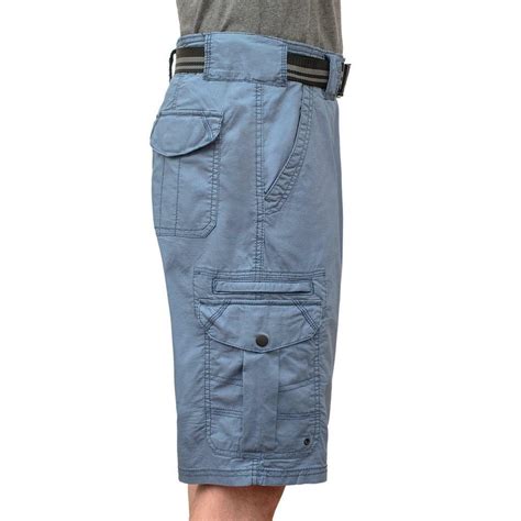 Iron Co Clothing Men's Belted Stretch Micro Ripstop Cargo Short Size 40 ...