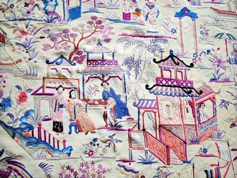 Broderie Yue — Chine Informations