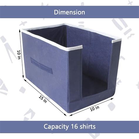 Cloth Organizer - Non Woven Foldable Cloth Organizer ( Pack of 3 ...