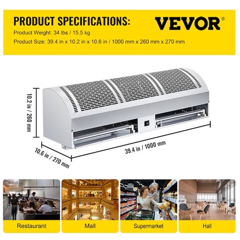 VEVOR 110-Volt White Through-the-wall Air Conditioner in the Wall Air ...