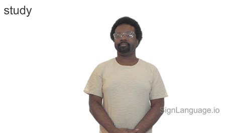 Study in ASL - American Sign Language - 4 Video Examples