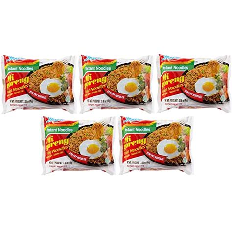 Buy Indomie Mi Goreng Instant Stir Fried Noodles, Halal Certified ...