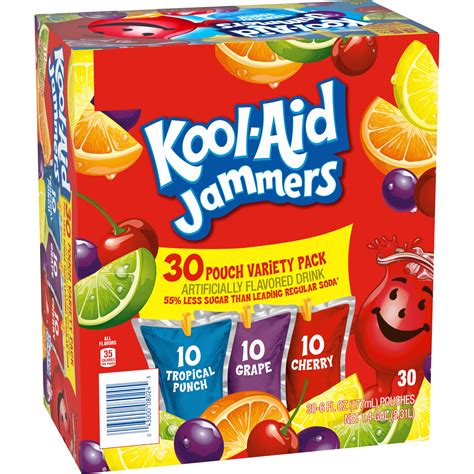 Kool-Aid Jammers Tropical Punch (Grape & Cherry Artificially Flavored ...