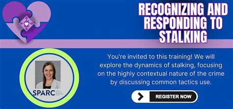 Know More, Do More: Recognizing and Responding to Stalking – Things to ...
