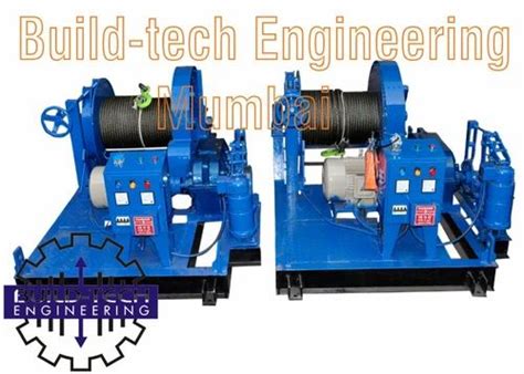 Rope Winch - 5 Ton Winch Machine Trader - Retailer from Mumbai