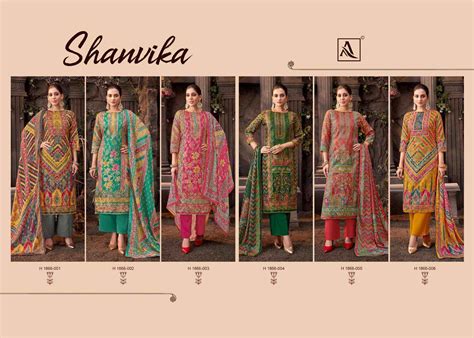 Alok Shanvika Jacquard Dress Material Surat Textile market