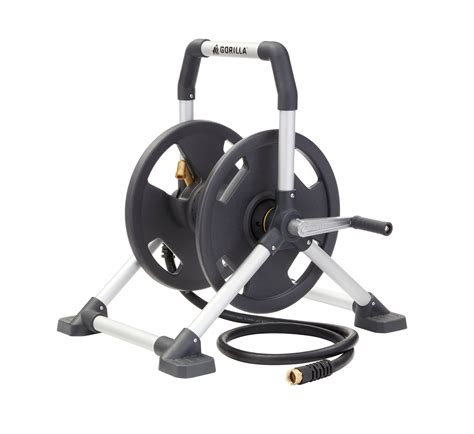 Gorilla 150 ft. Aluminum Zero-Rust Upright Hose Reel - Walmart.com