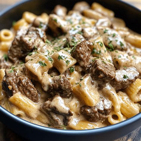 How to Make Creamy Garlic Beef Pasta Tonight