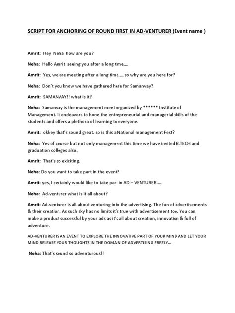 Image result for Anchoring Script for Dance Performance