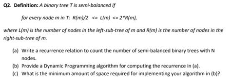 Algorithms: Counting No of Trees - College Exam