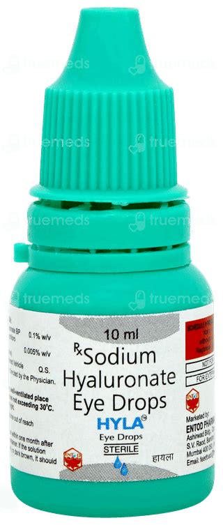 Hyla Eye Drops 10 ML | Order Hyla Eye Drops 10 ML Online at Truemeds