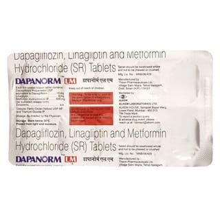 Dapanorm LM Tablet: Uses, Side Effects, Price, Dosage & More Info ...