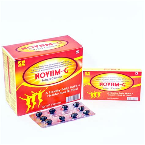 NOVAM-G Softgel Capsules Mediwin Laboratories