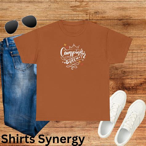 Camping Queen - Personalized Custom Unisex T-shirt Size Camping Queen ...