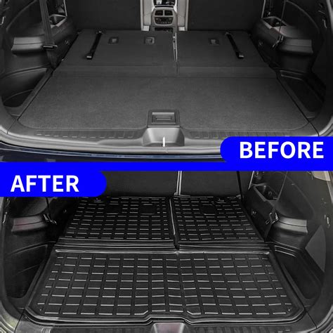 Rongtaod Fit 2016-2022 Honda Pilot Floor Mats Trunk Mat Cargo Mat Cargo ...