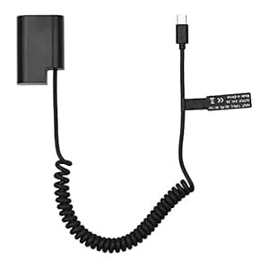 DMW-DCC12 Dummy Battery USB-C Coupler Adapter BLF19 Dummy Battery ...