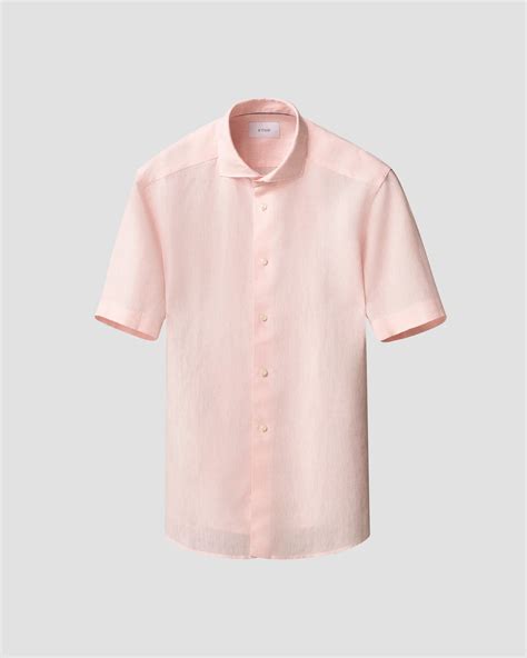 Short Sleeve Linen Shirt - Eton