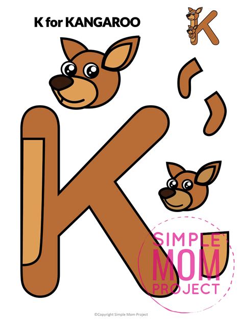 Printable A to Z Alphabet Craft Templates – Simple Mom Project
