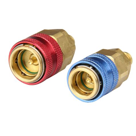 High Low R134a AC Quick Coupler Adapter for Freon | Ubuy India