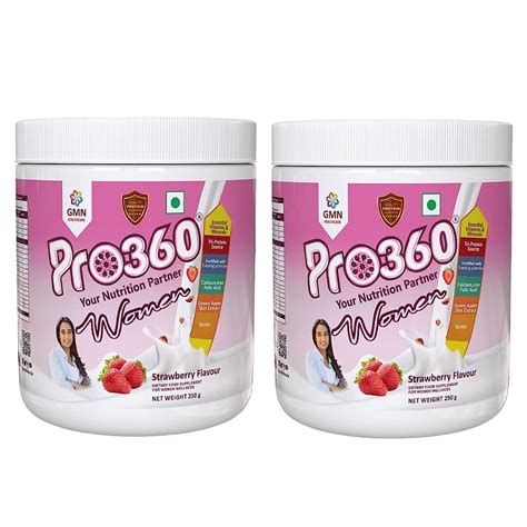 Pro360 Women Protein Powder Nutritional Health Supplement with Calcium ...