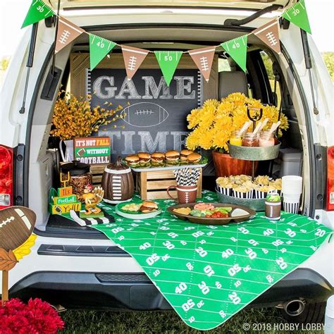 Decorating Ideas For A Tailgate Party at Bessie Nina blog