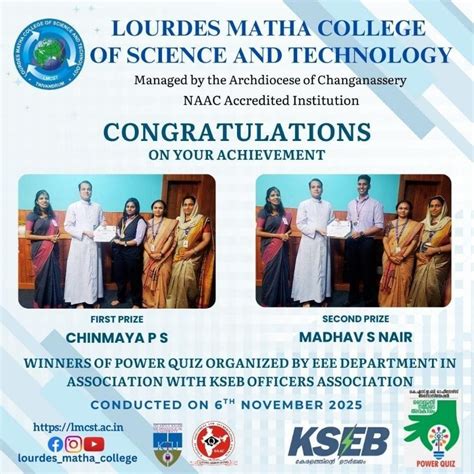 Electrical & Electronics Engineering - Lourdes Matha College of Science ...