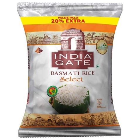 India Gate Select Basmati 1Kg - 11782| Hastee Mart