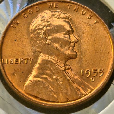 1955 D Wheat Penny Error DDO in D and Date (CAT67) | #4822468142