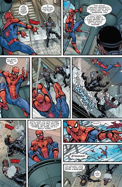 Spiderman Comic Page