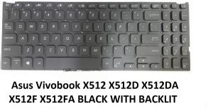 SOLUTIONS-365 COMPATIBLE KEYBOARD FOR ASUS VIVOBOOK 14 X412 X412F WITH ...